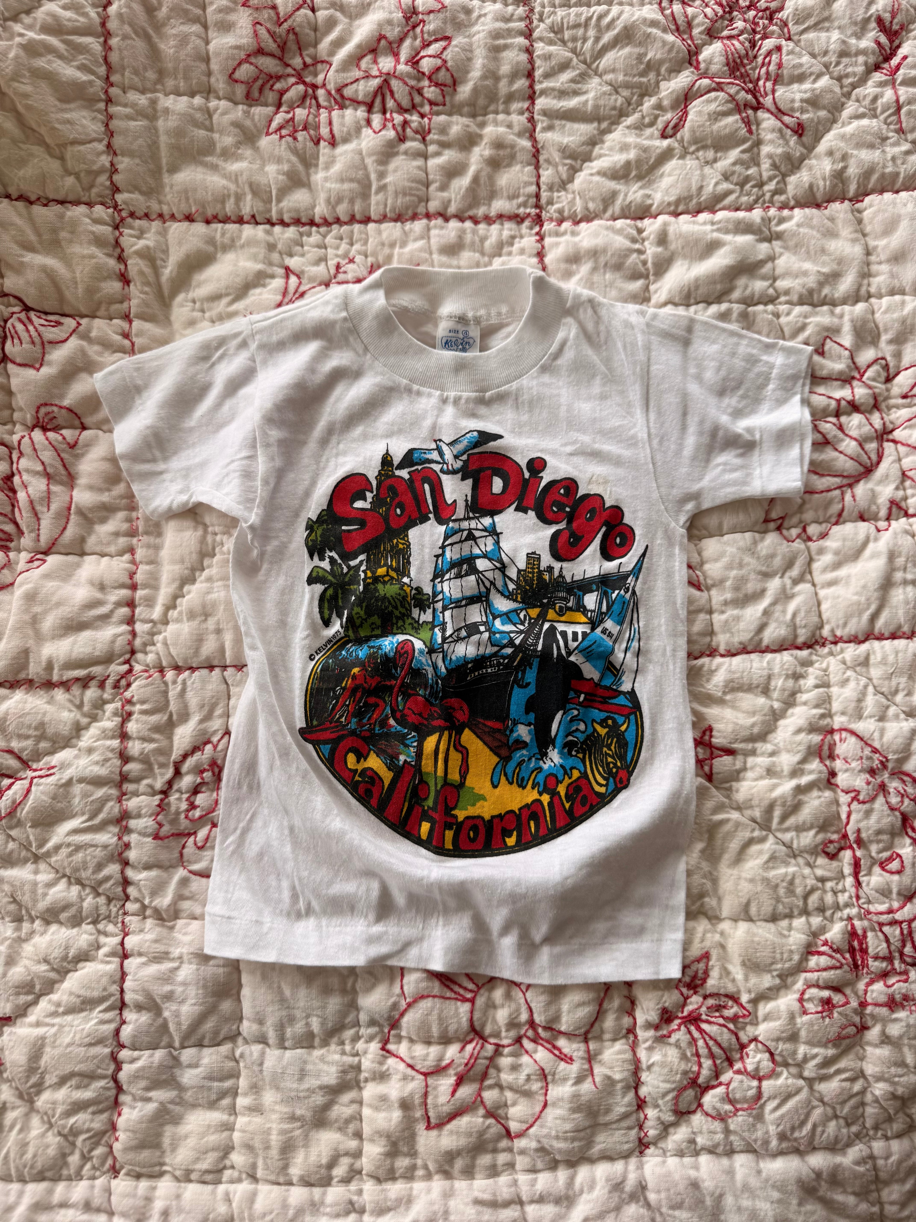1970s san diego souvenir tee