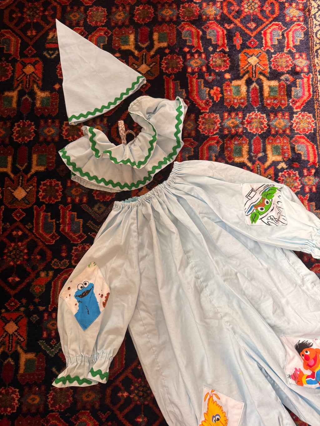 1970s sesame street clown suit