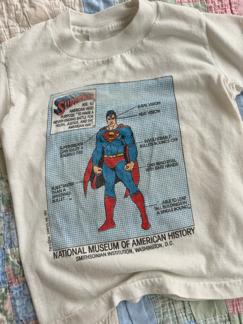 1980s national museum of american history superman tee