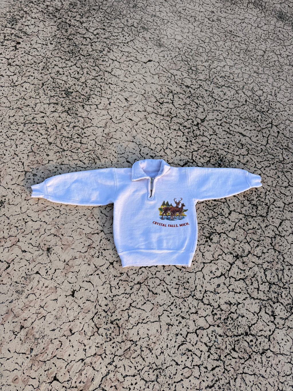 1960s crystal falls souvenir sweatshirt