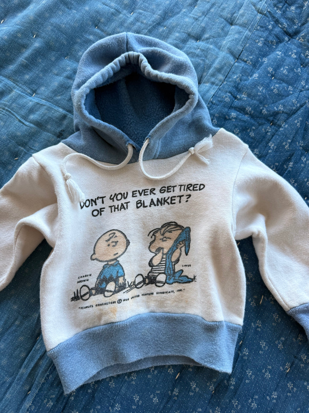 1960s peanuts norwich hoodie