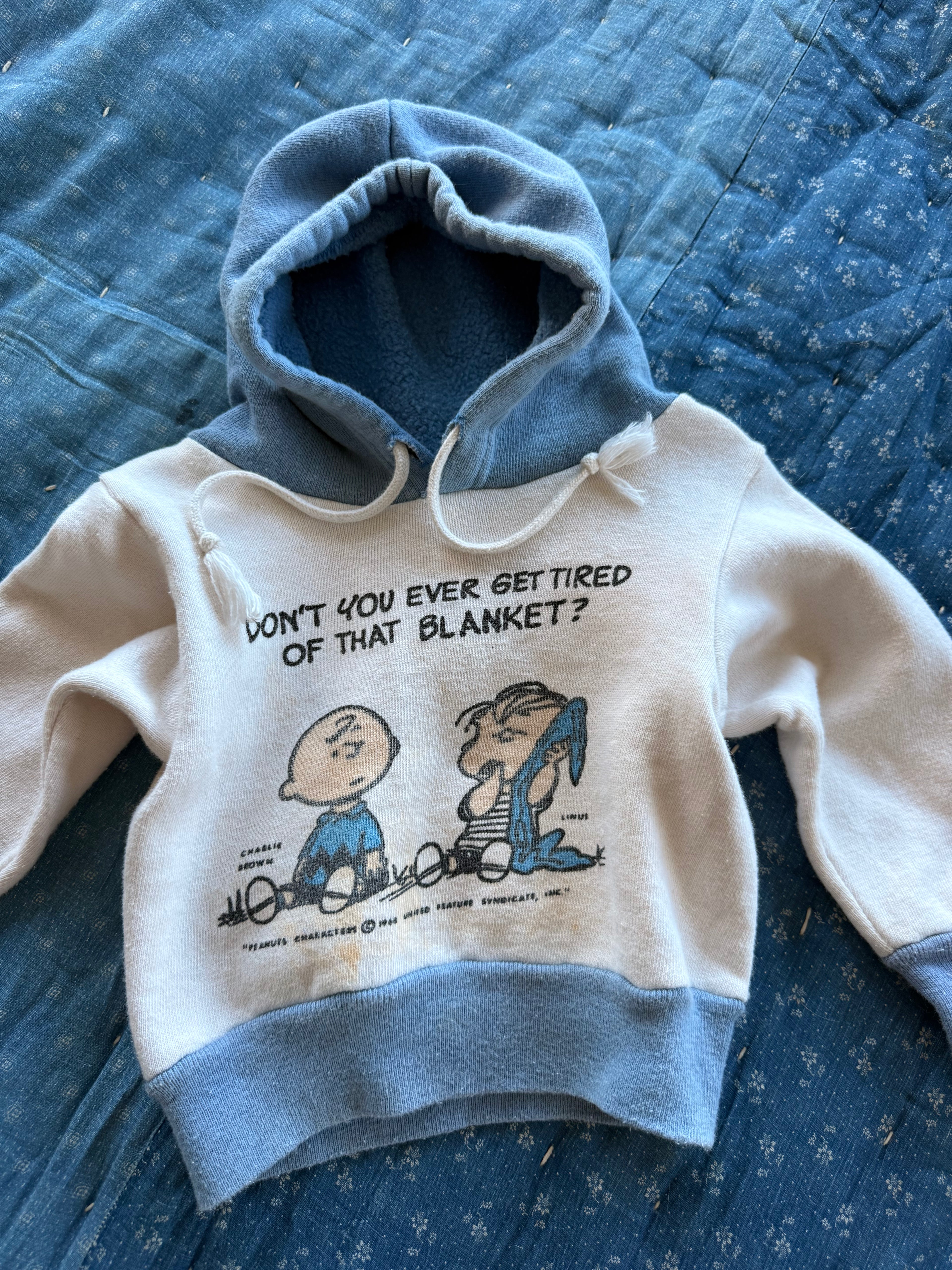 1960s peanuts norwich hoodie