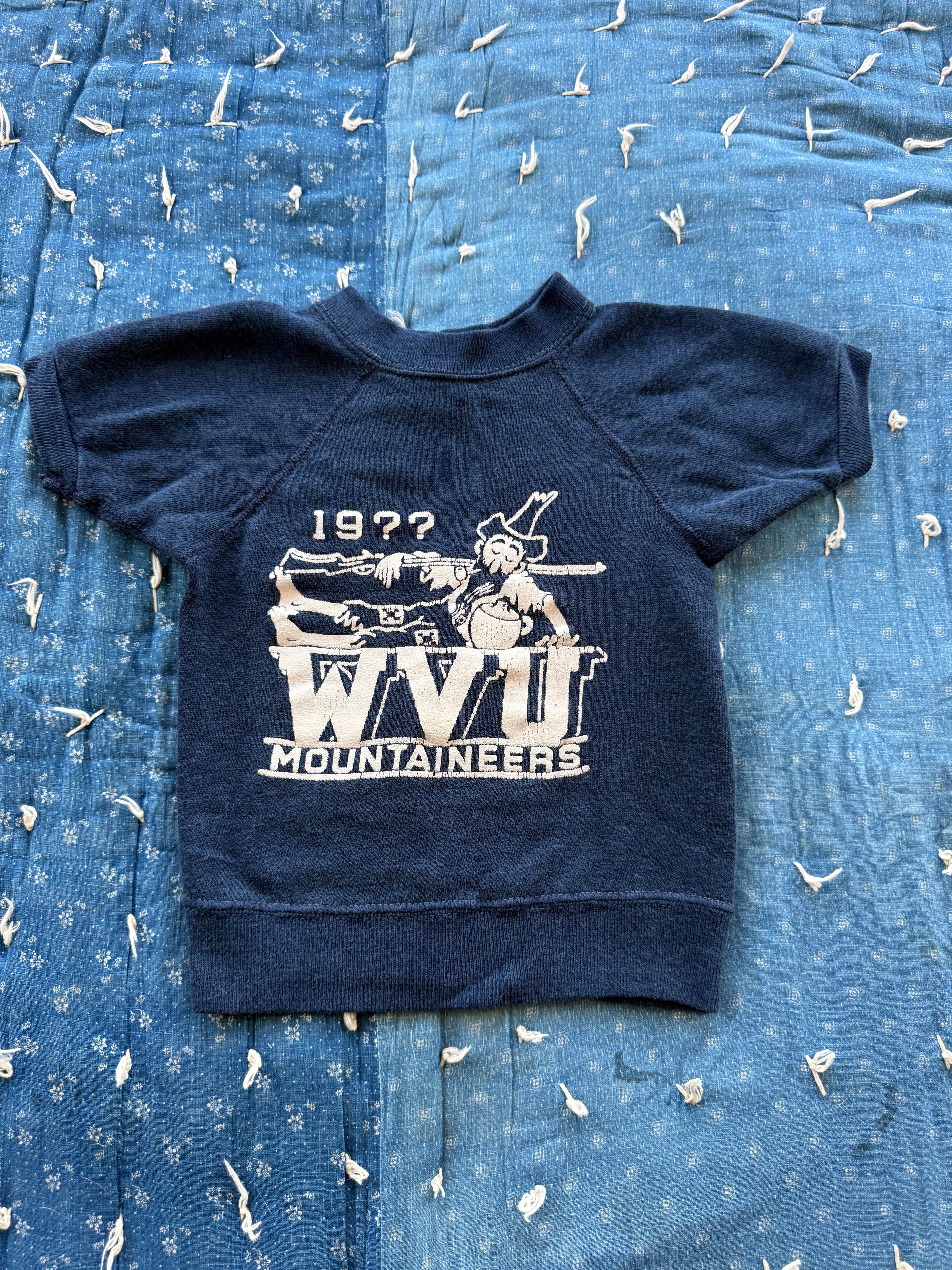 1970s west virginia university mountaineers sweatshirt