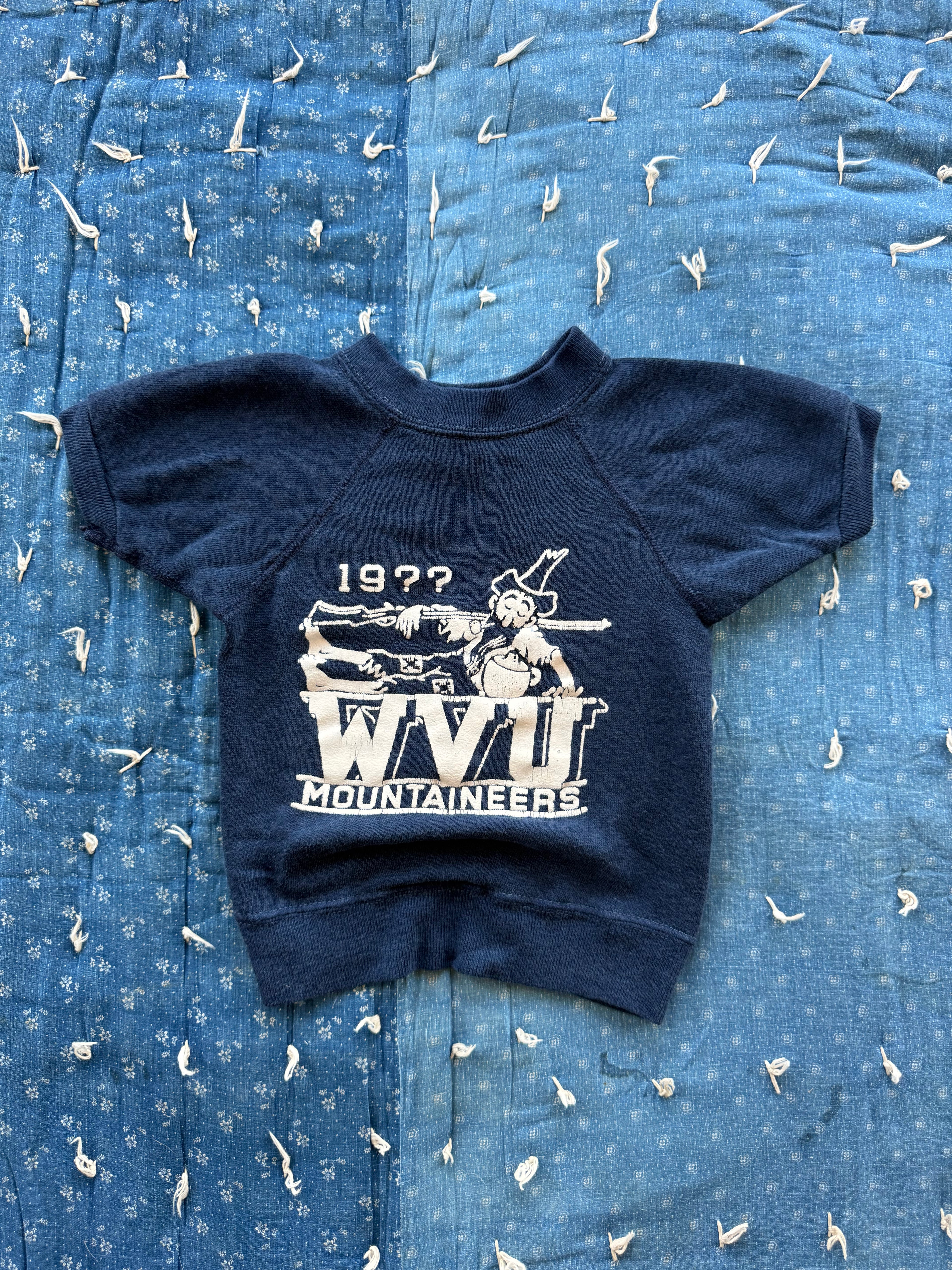 1970s west virginia university mountaineers sweatshirt