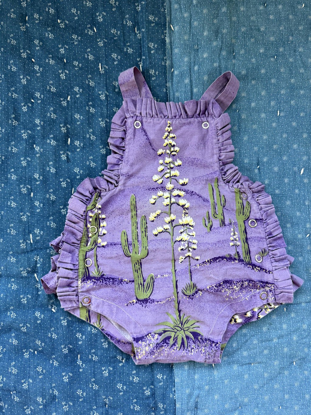 1950s cactus romper