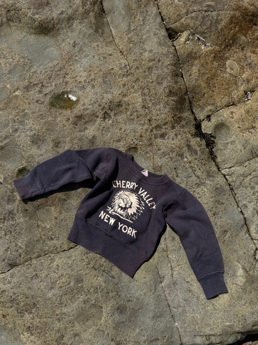 1950s cherry valley new york souvenir sweatshirt