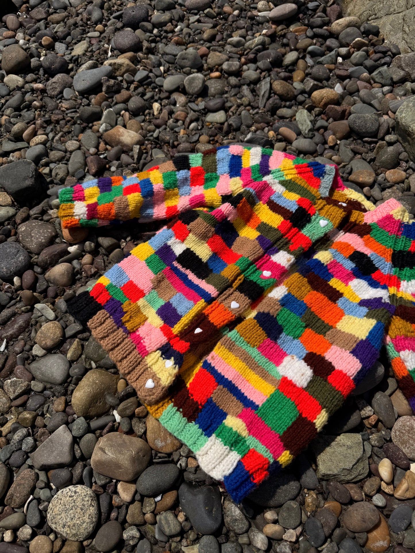 1960s rainbow knit