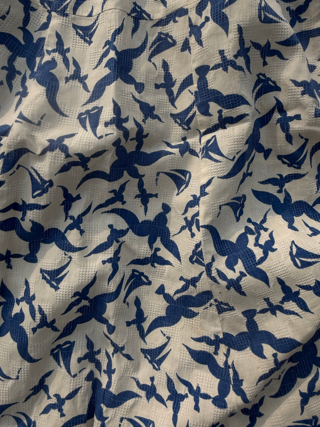 1950s shirley temple seagull dress