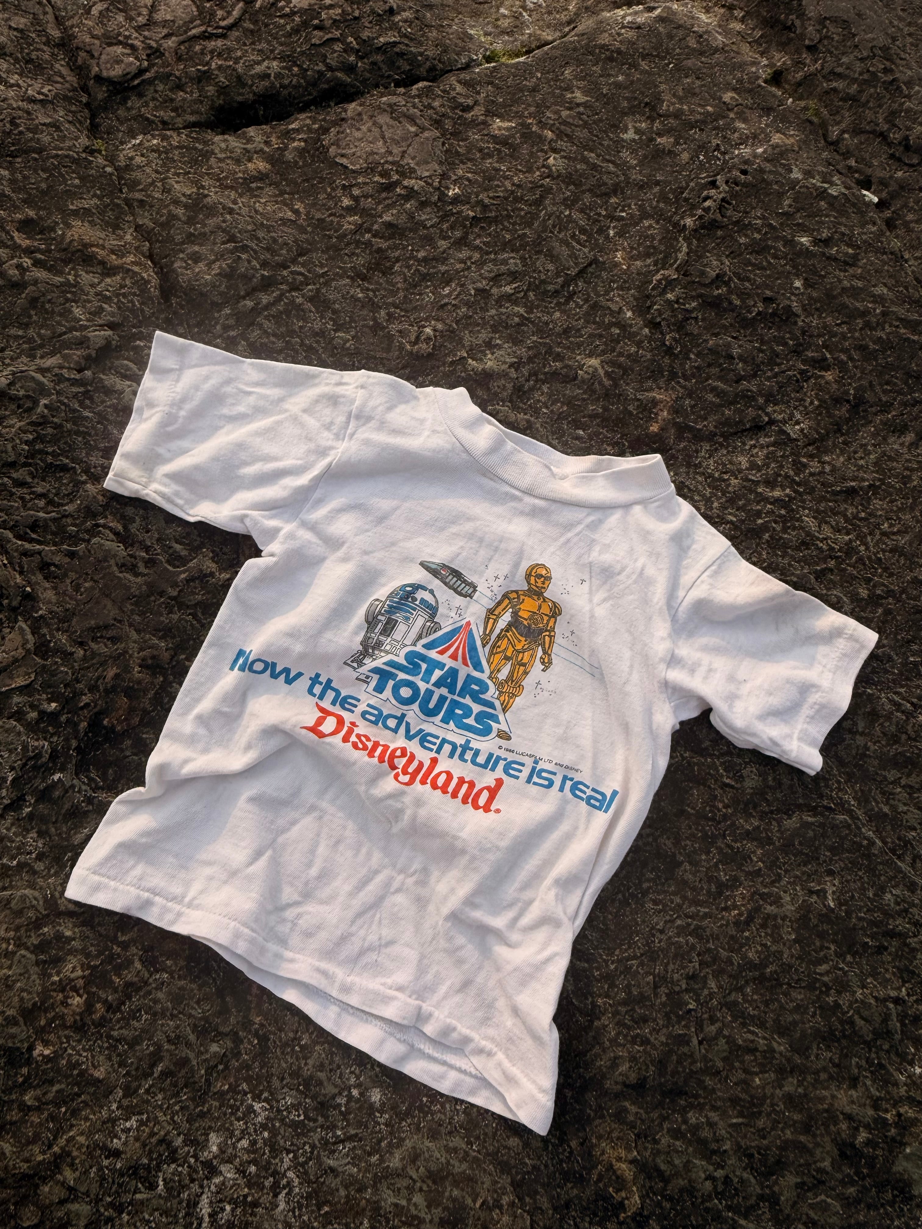 1980s star wars disneyland tee