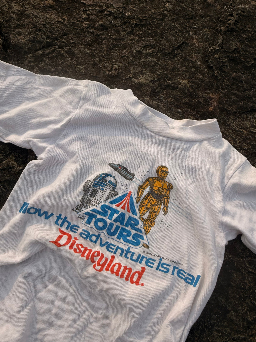 1980s star wars disneyland tee
