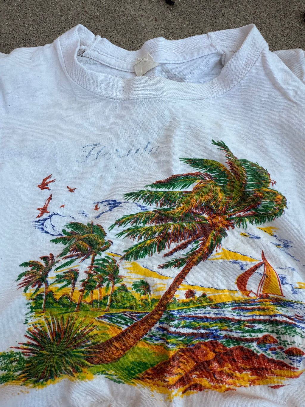 1960s florida souvenir tee