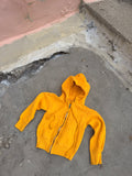 1980s golden yellow hoodie