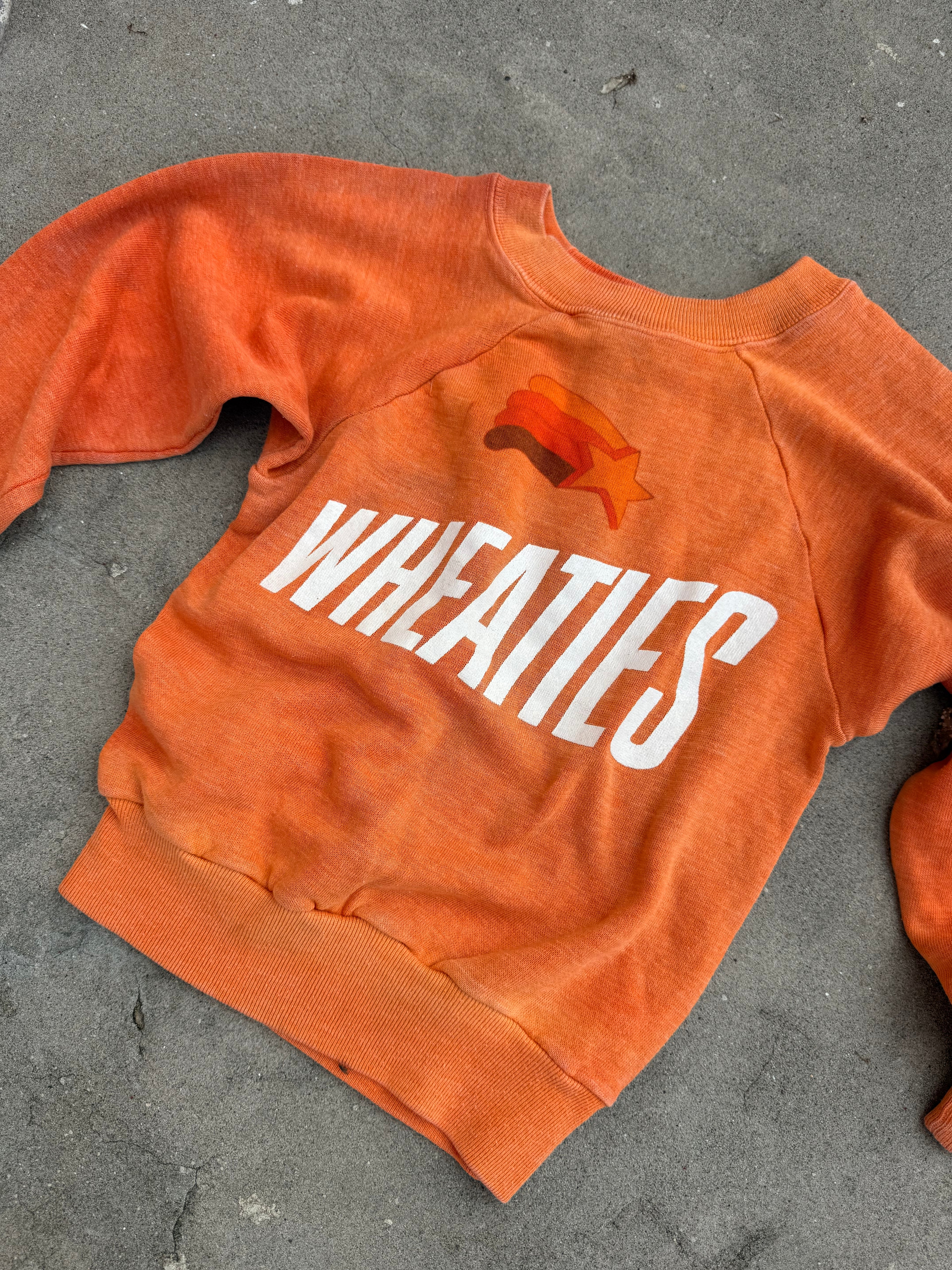 1970s wheaties / curious George sweatshirt