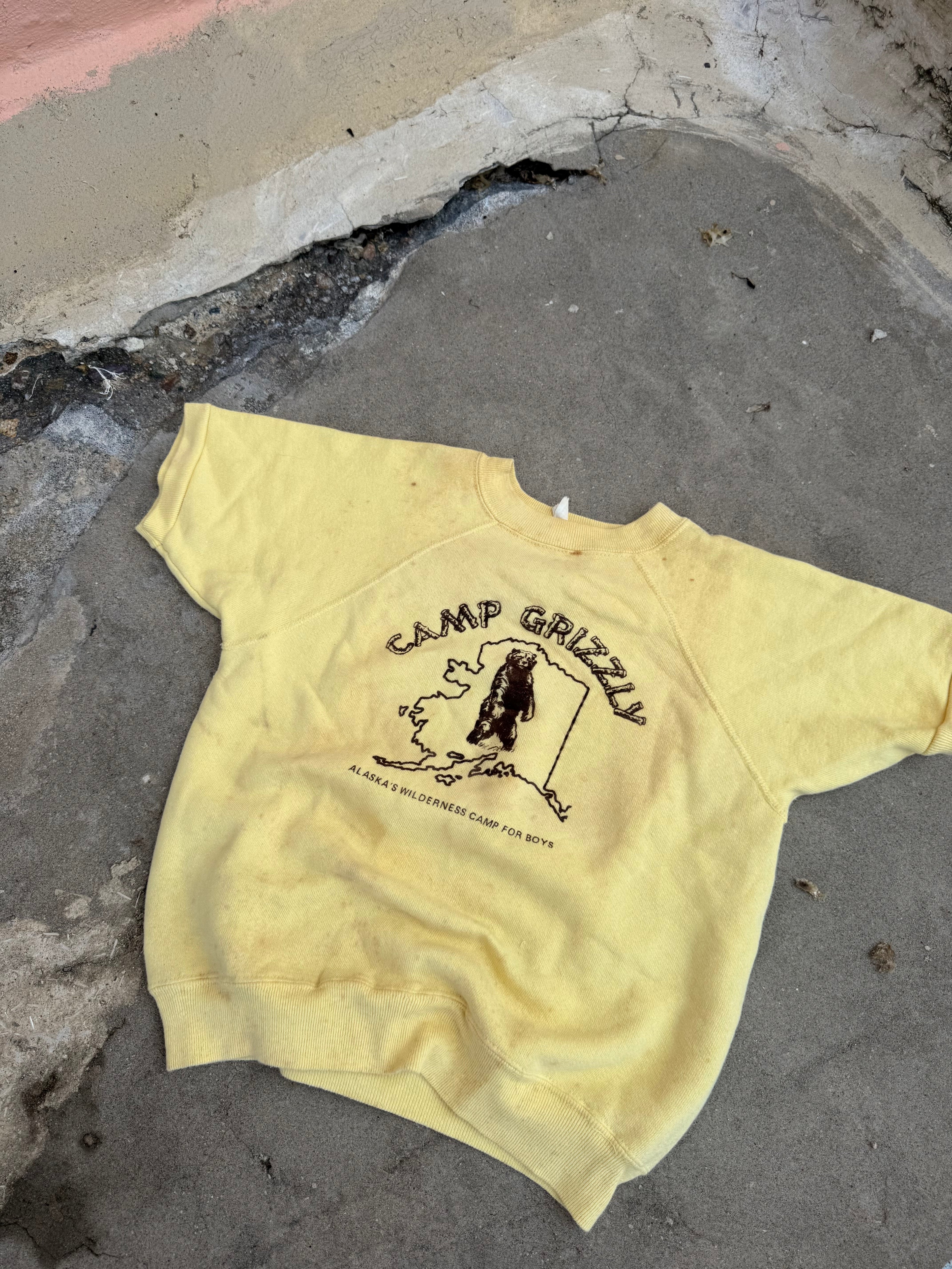 1970s camp grizzly alaskan sweatshirt tee