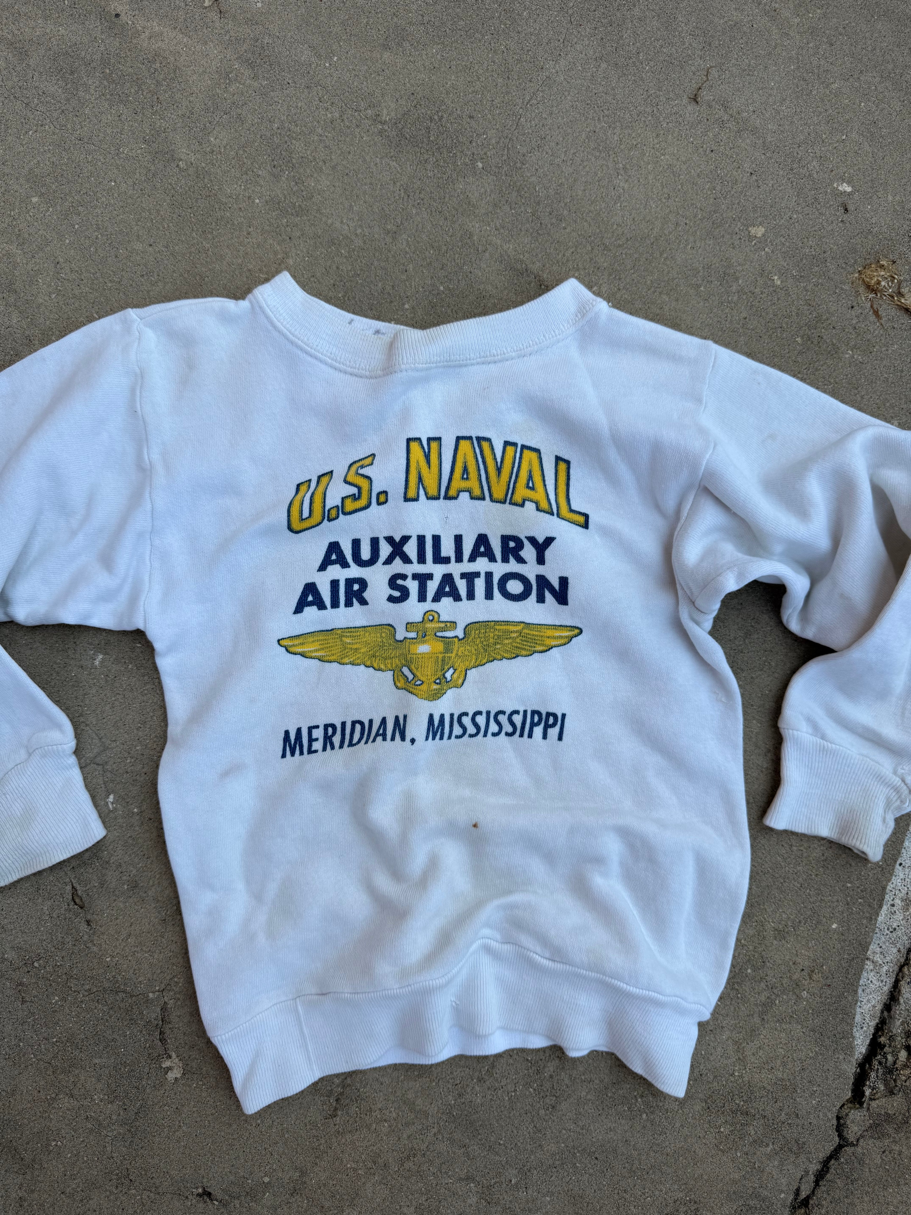 1960s naval station sweatshirt