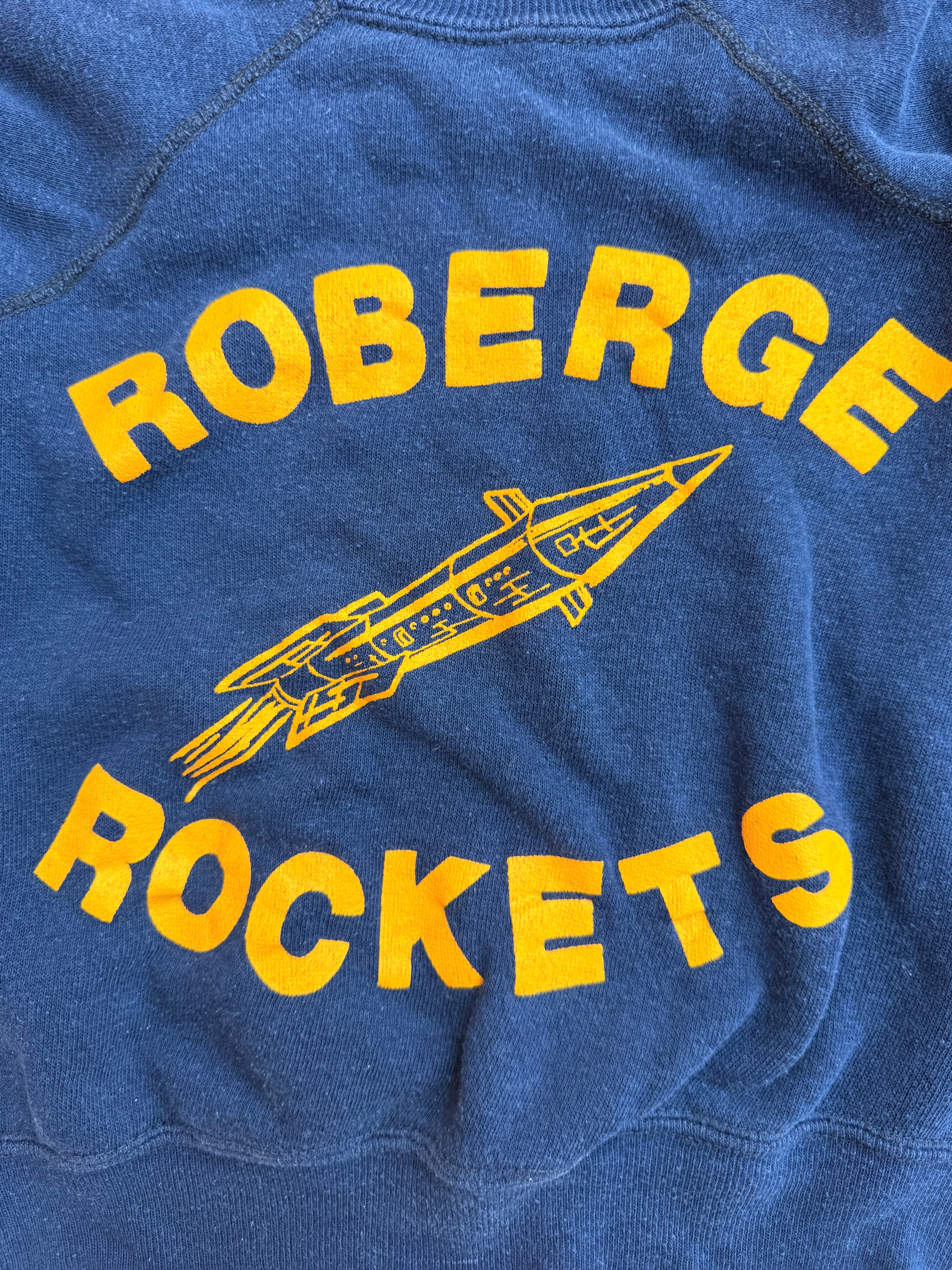 1970s roberge rockets sweatshirts