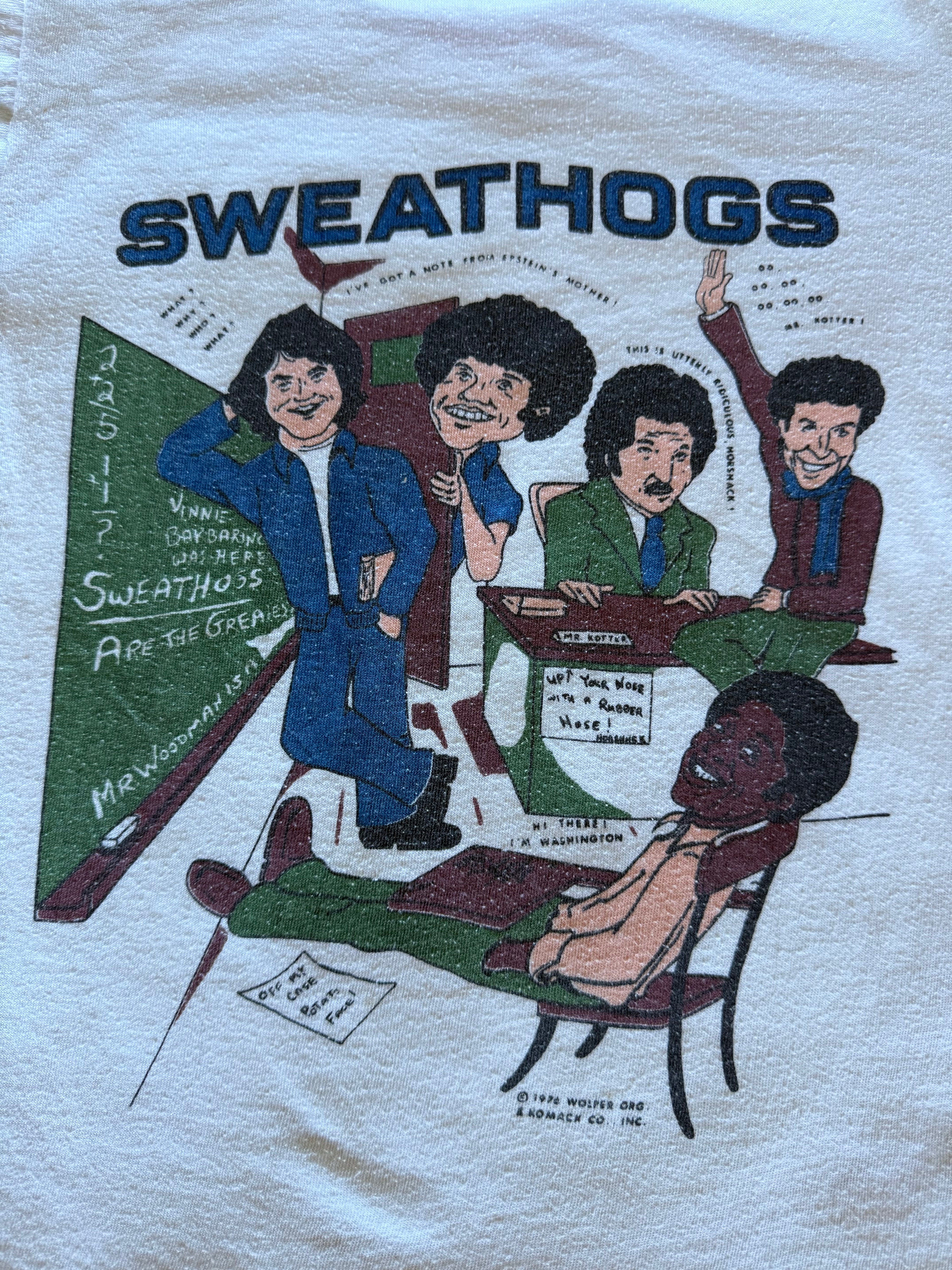 1970s welcome back, kotter caricature tee (1/2)