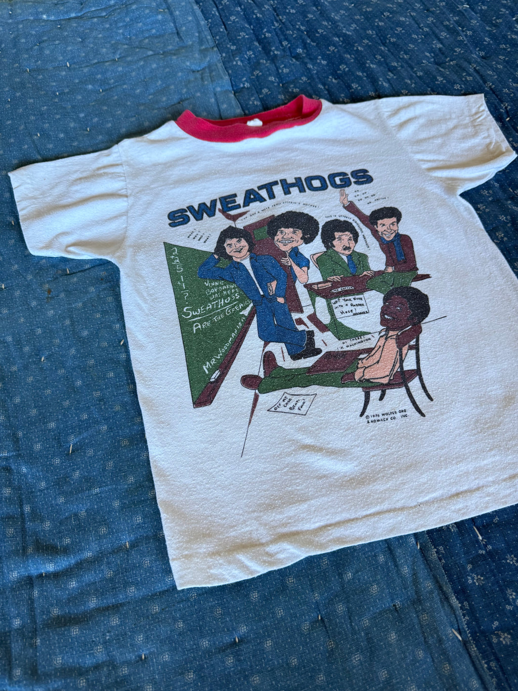 1970s welcome back, kotter caricature tee (1/2)