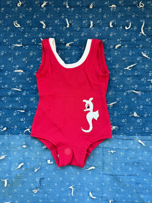 1960s seahorse swimsuit