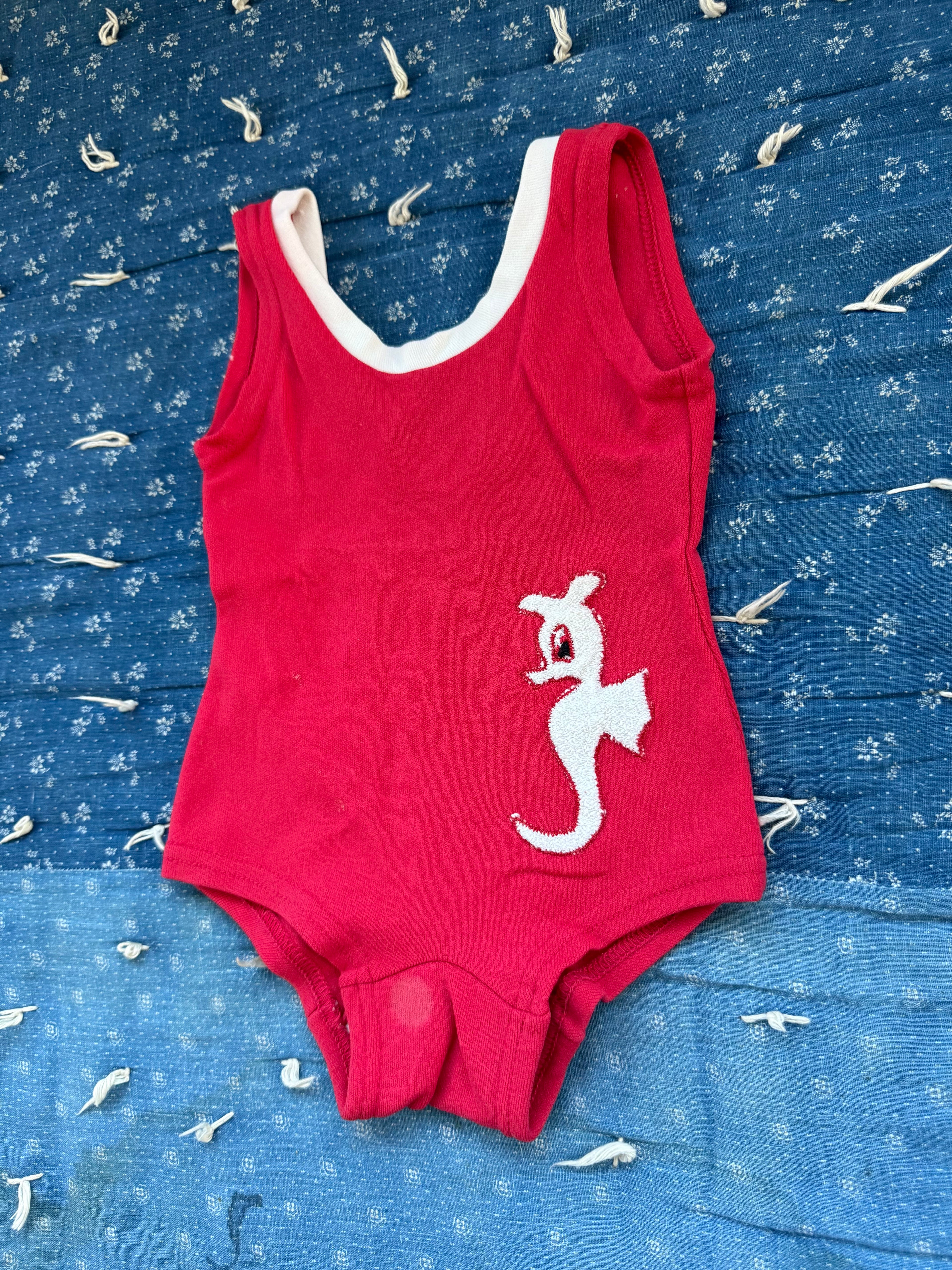 1960s seahorse swimsuit
