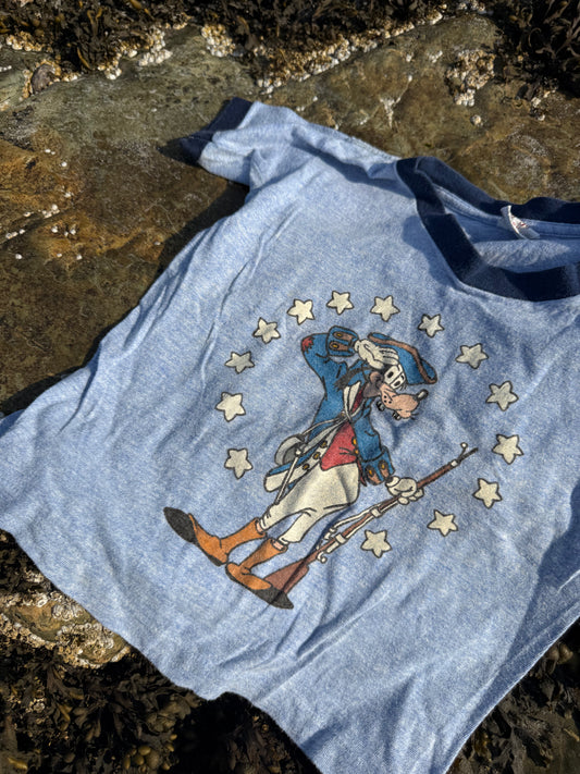 1970s goofy founding father tee