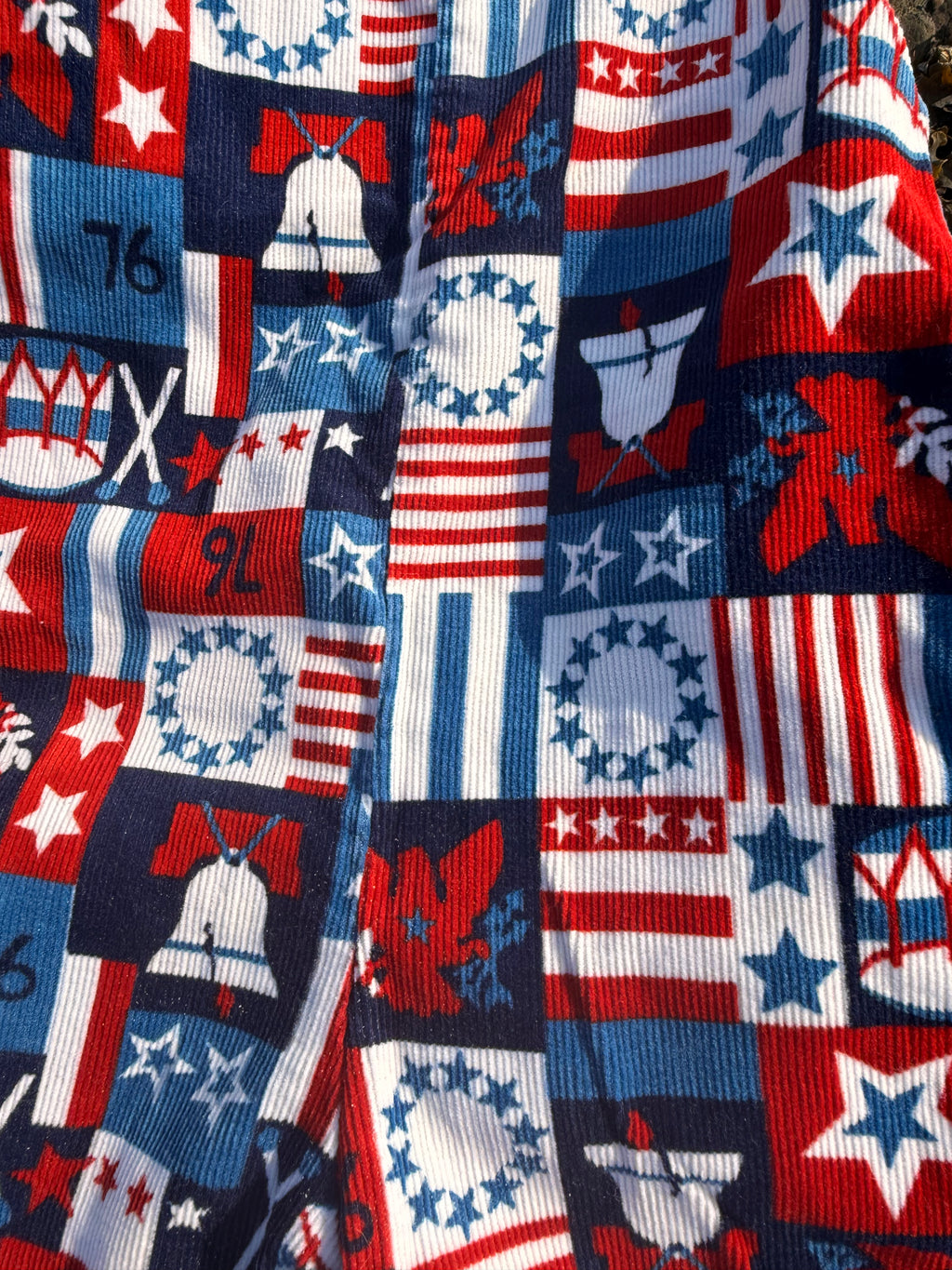 1970s health - tex independence day overalls