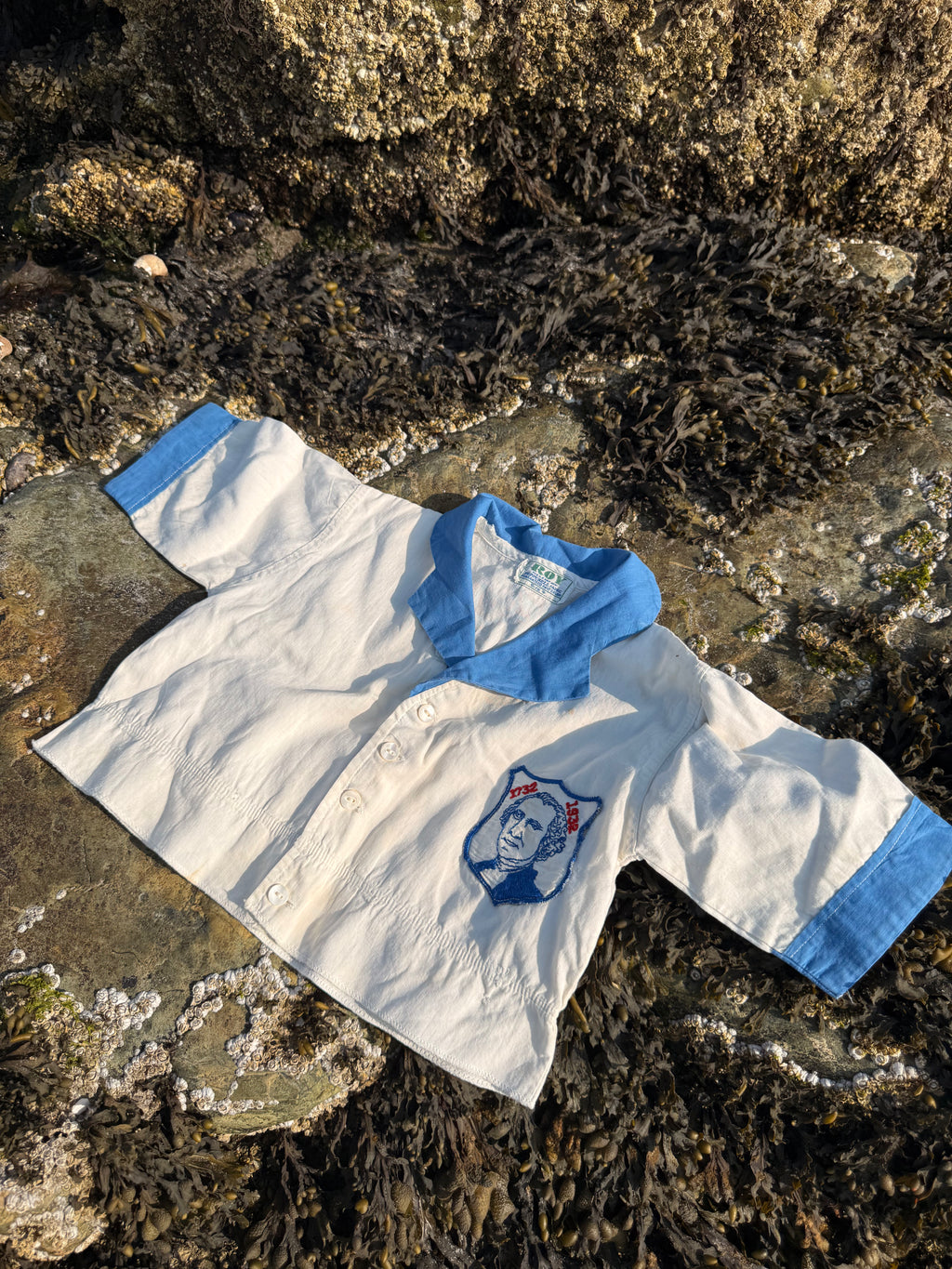 1930s washington bicentennial birthday button-down