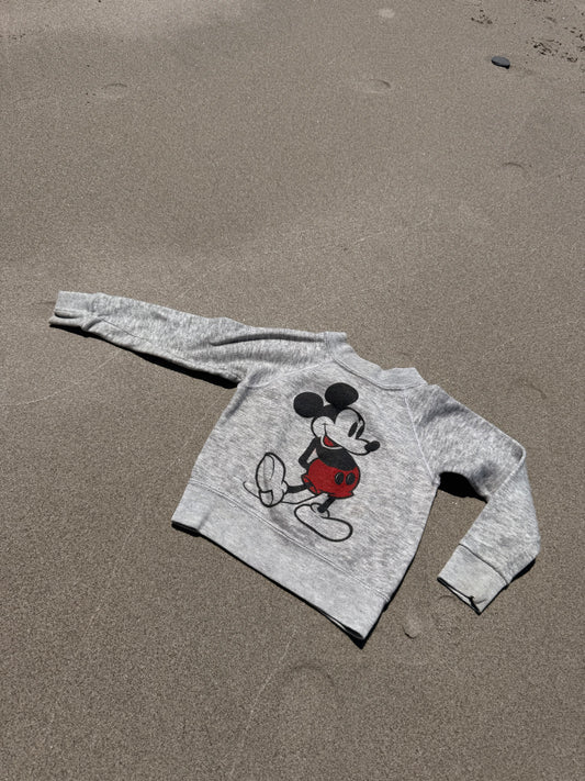 1980s mickey mouse sweatshirt, grey
