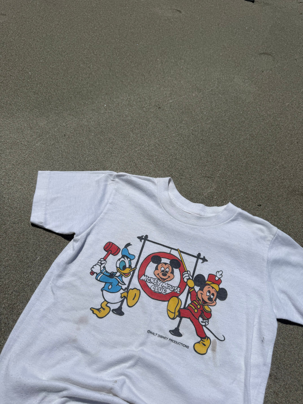 1960s mickey mouse club tee shirt