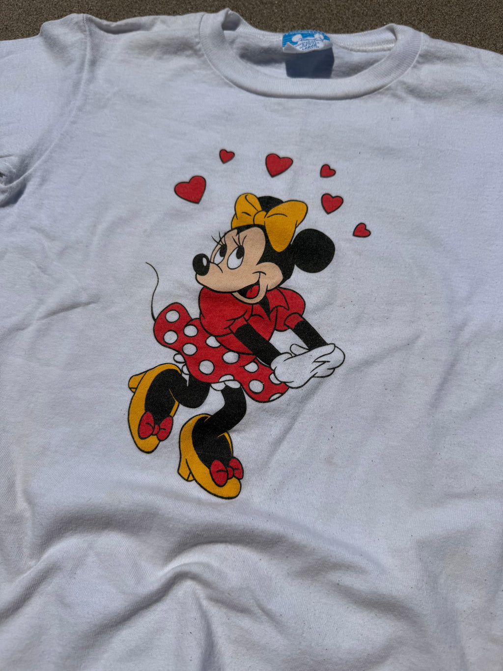 1990s minnie mouse love tee