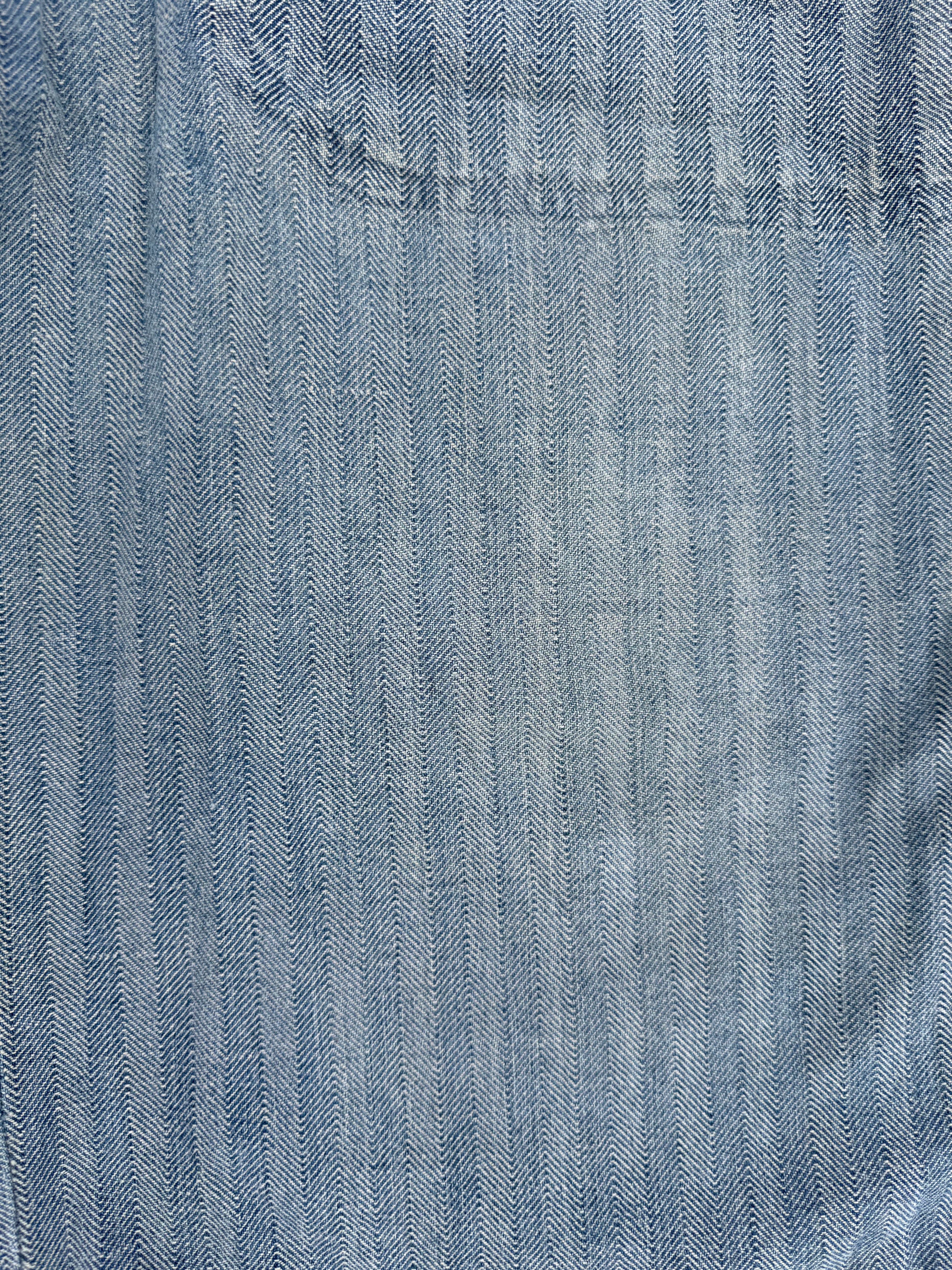 1940s chevron workwear overalls