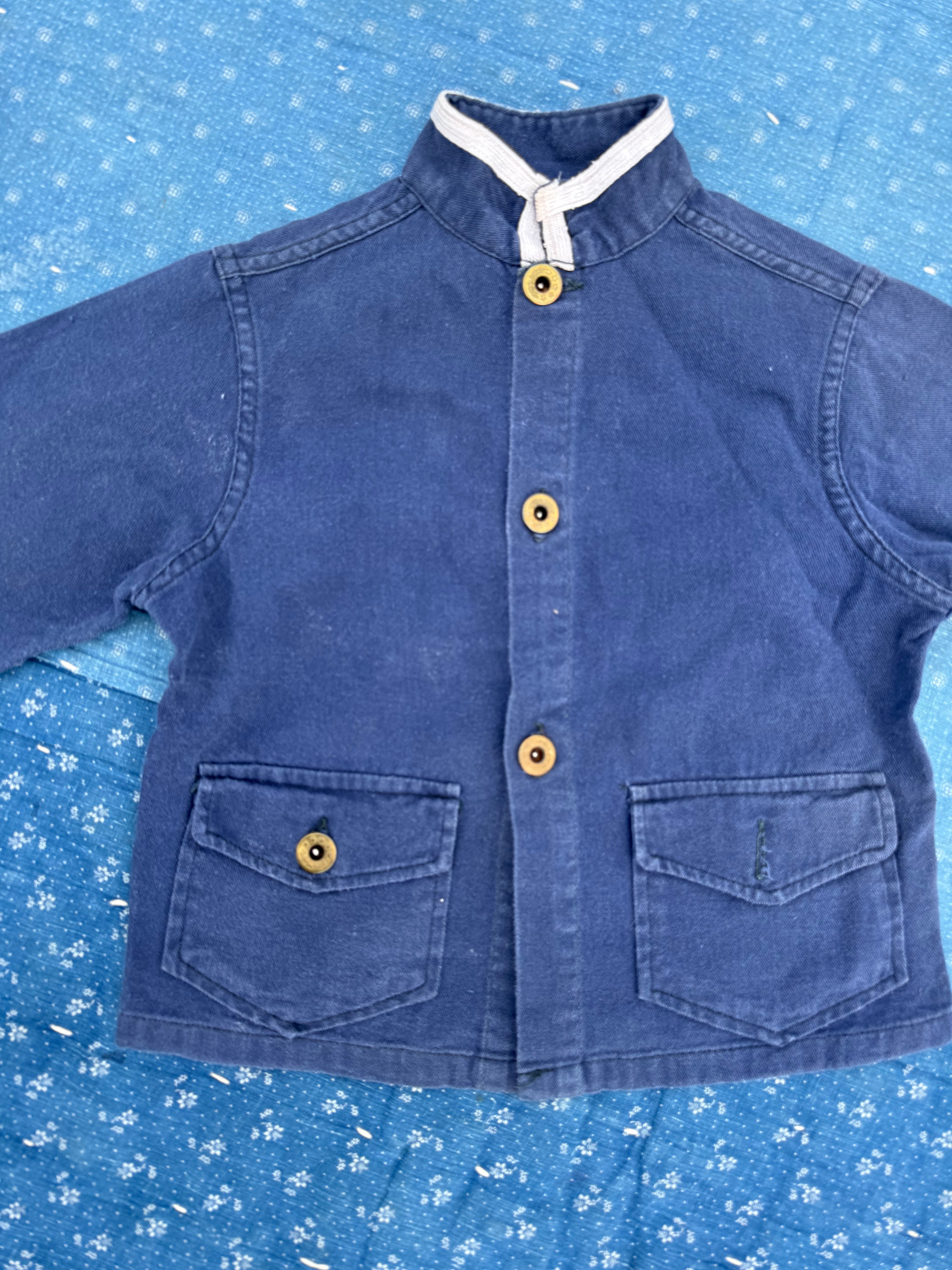 1940s cotton navy set