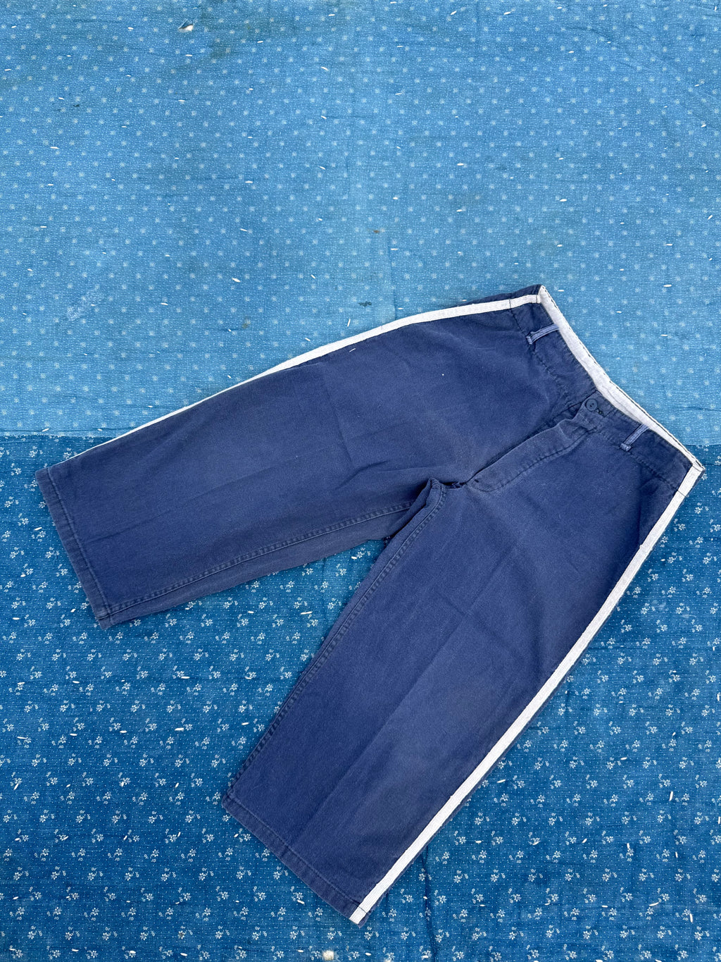 1940s cotton navy set