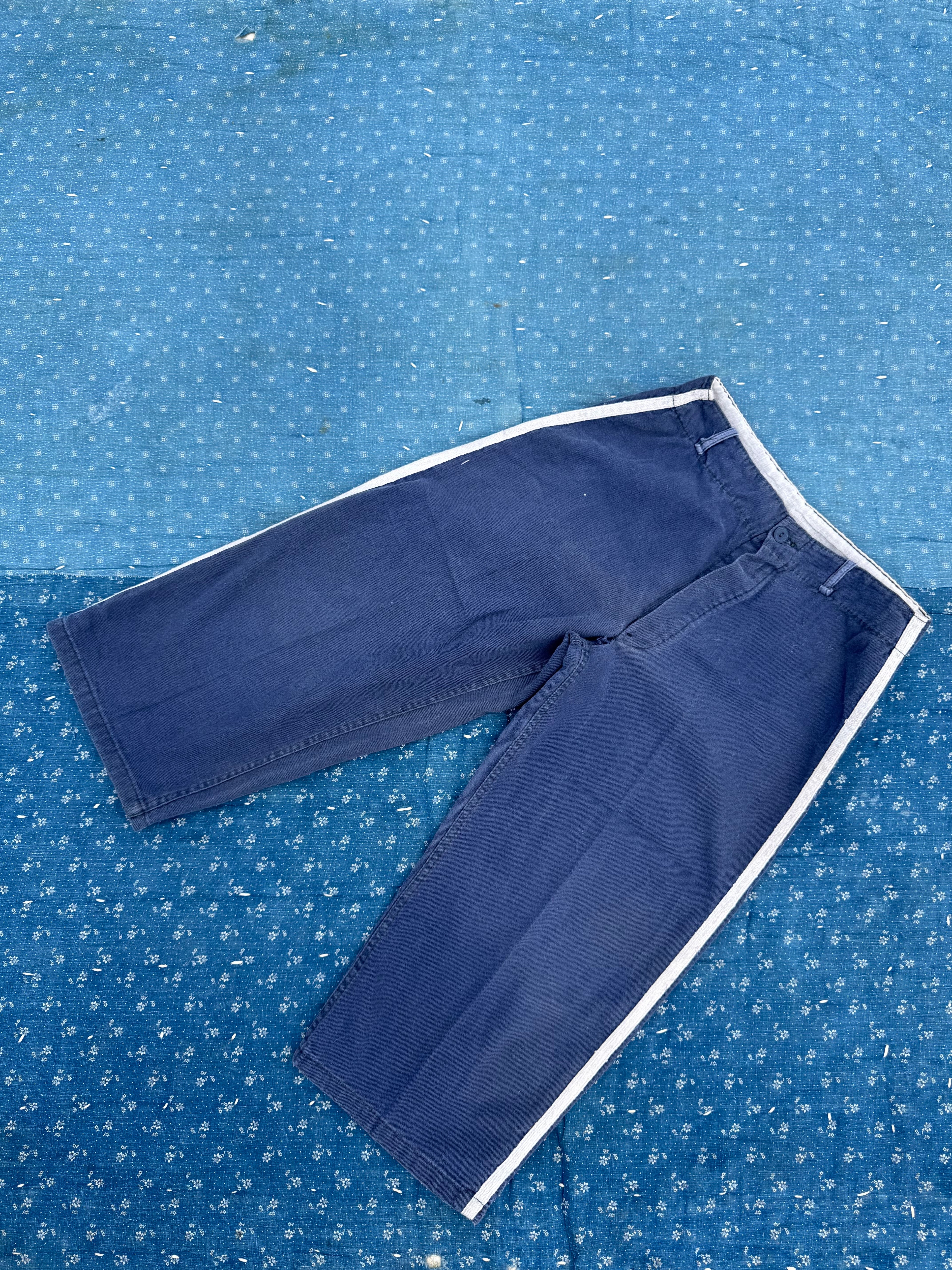1940s cotton navy set