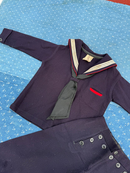 1920s wool sailor suit