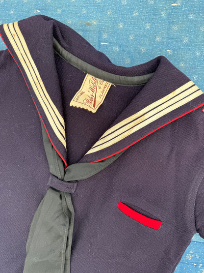 1920s wool sailor suit