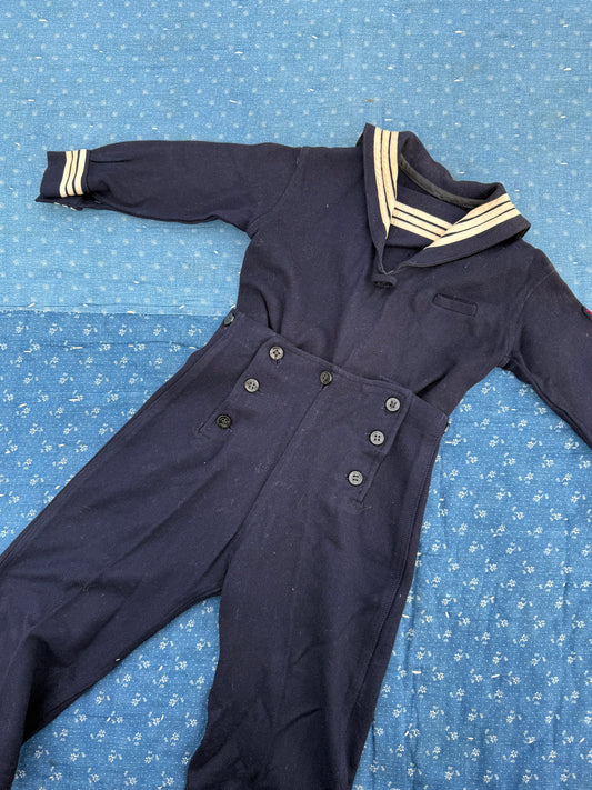 1920s wool sailor suit