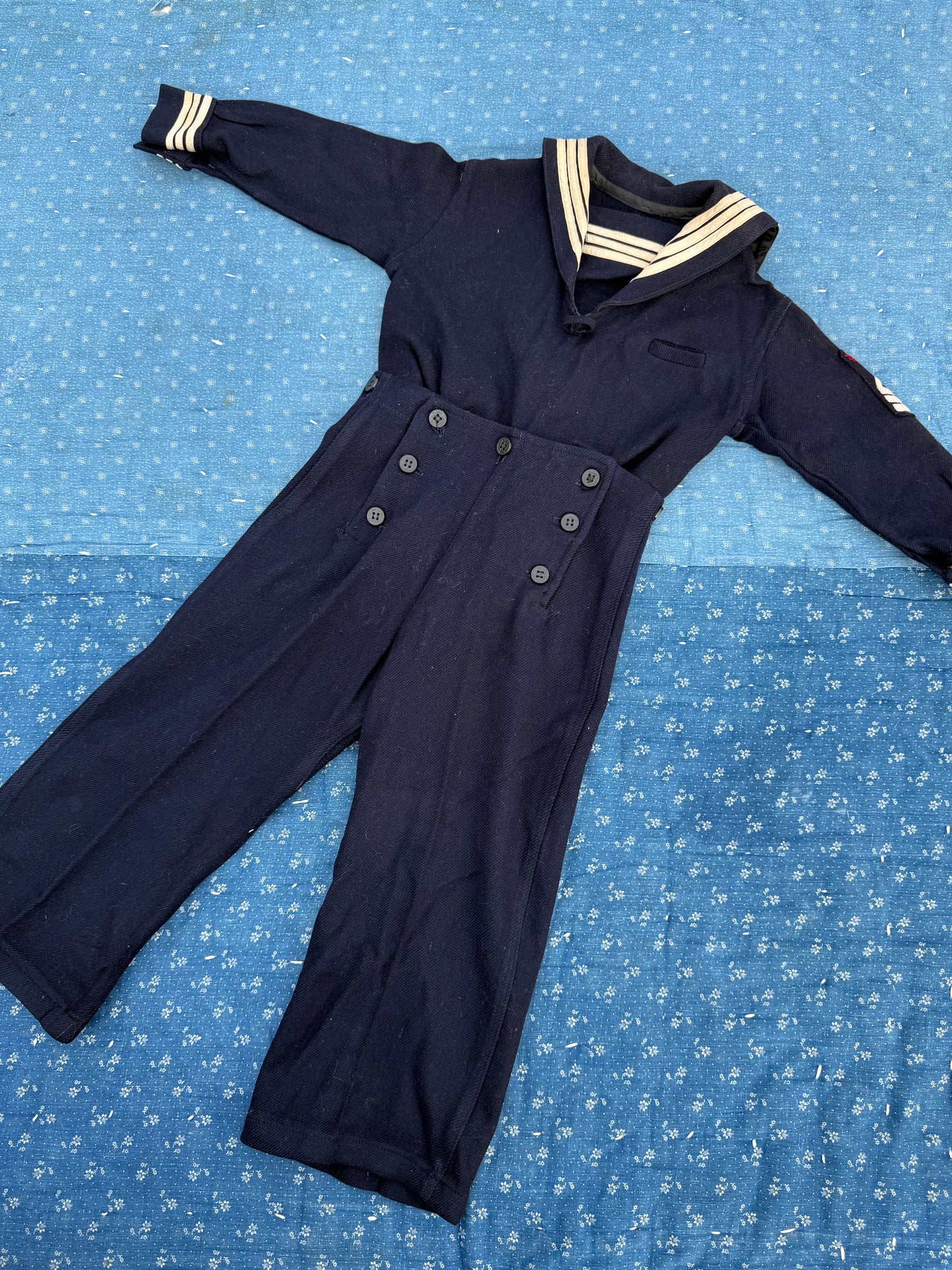 1920s wool sailor suit