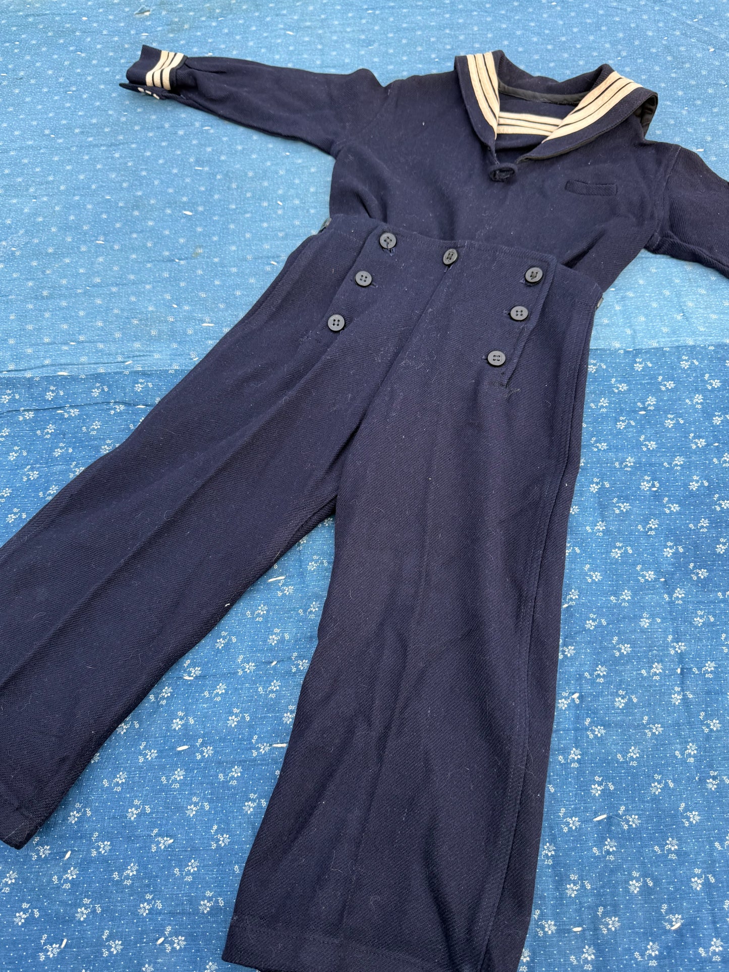 1920s wool sailor suit