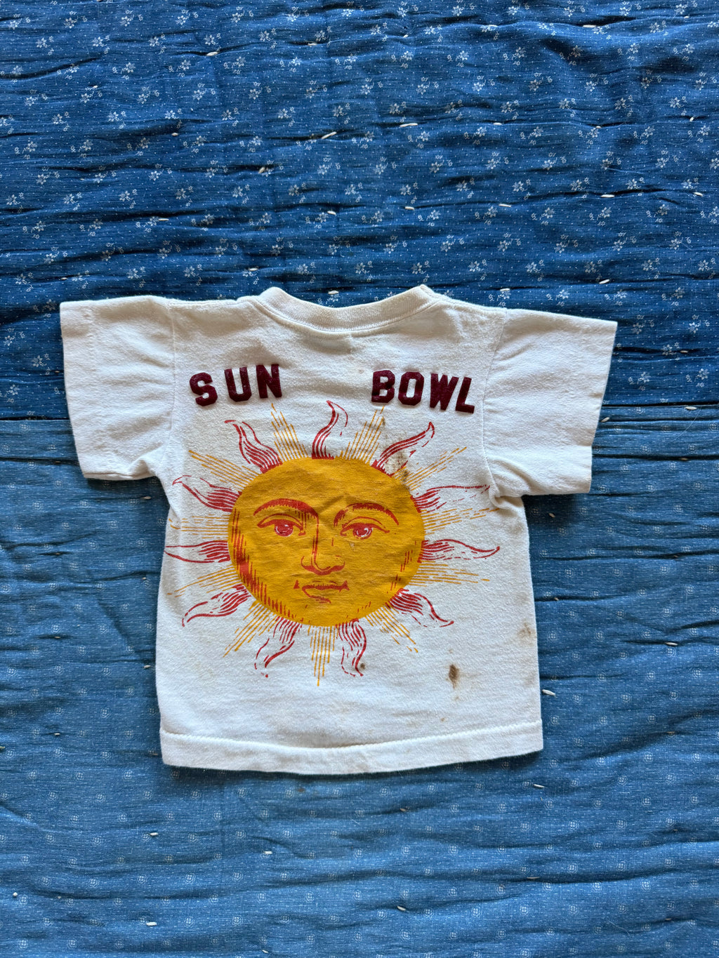 1960s mississippi state sun bowl tee