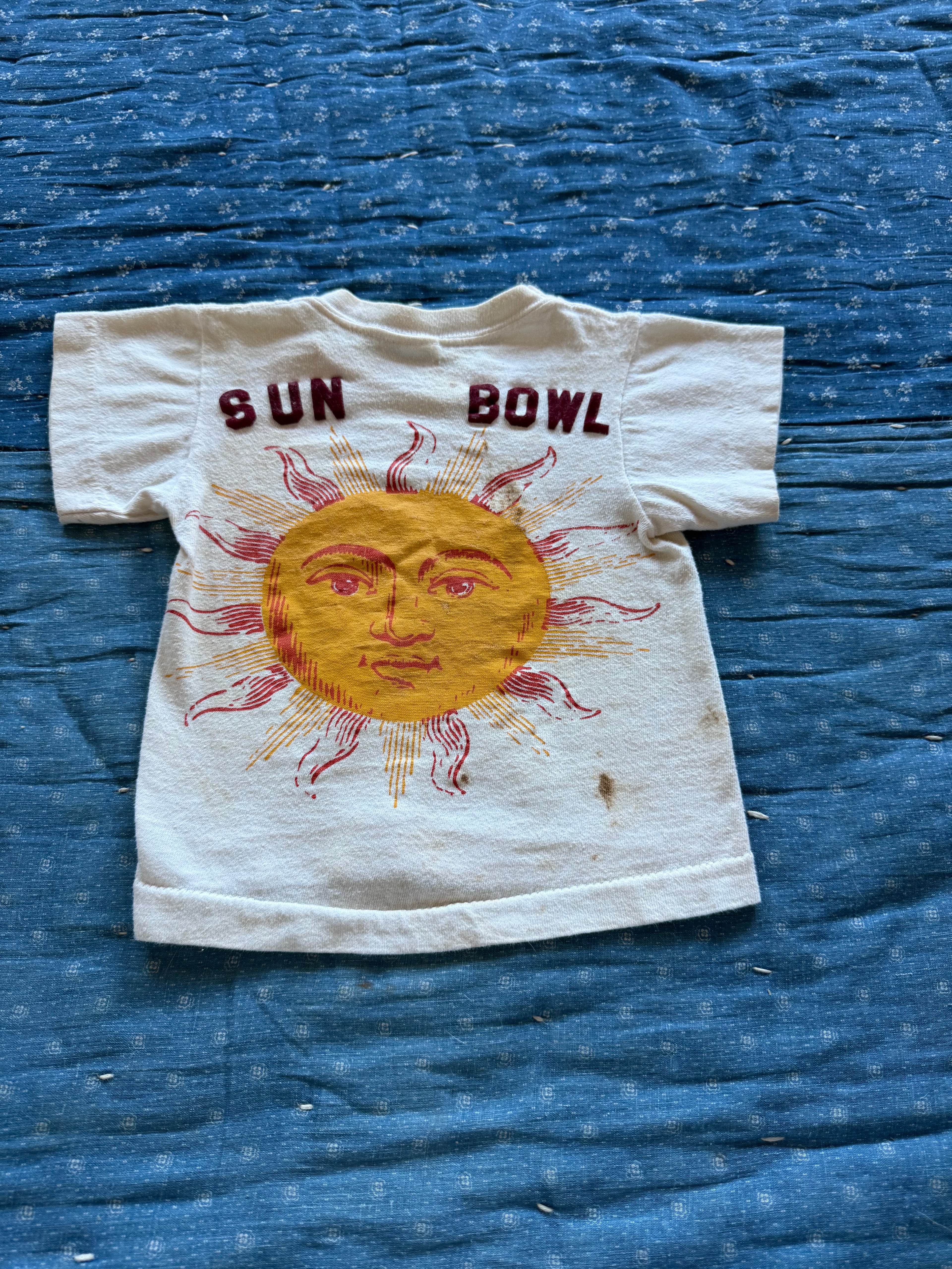 1960s mississippi state sun bowl tee
