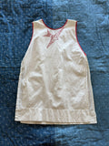 1930s redwork sparrow apron