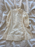 1900s cream jacquard jacket