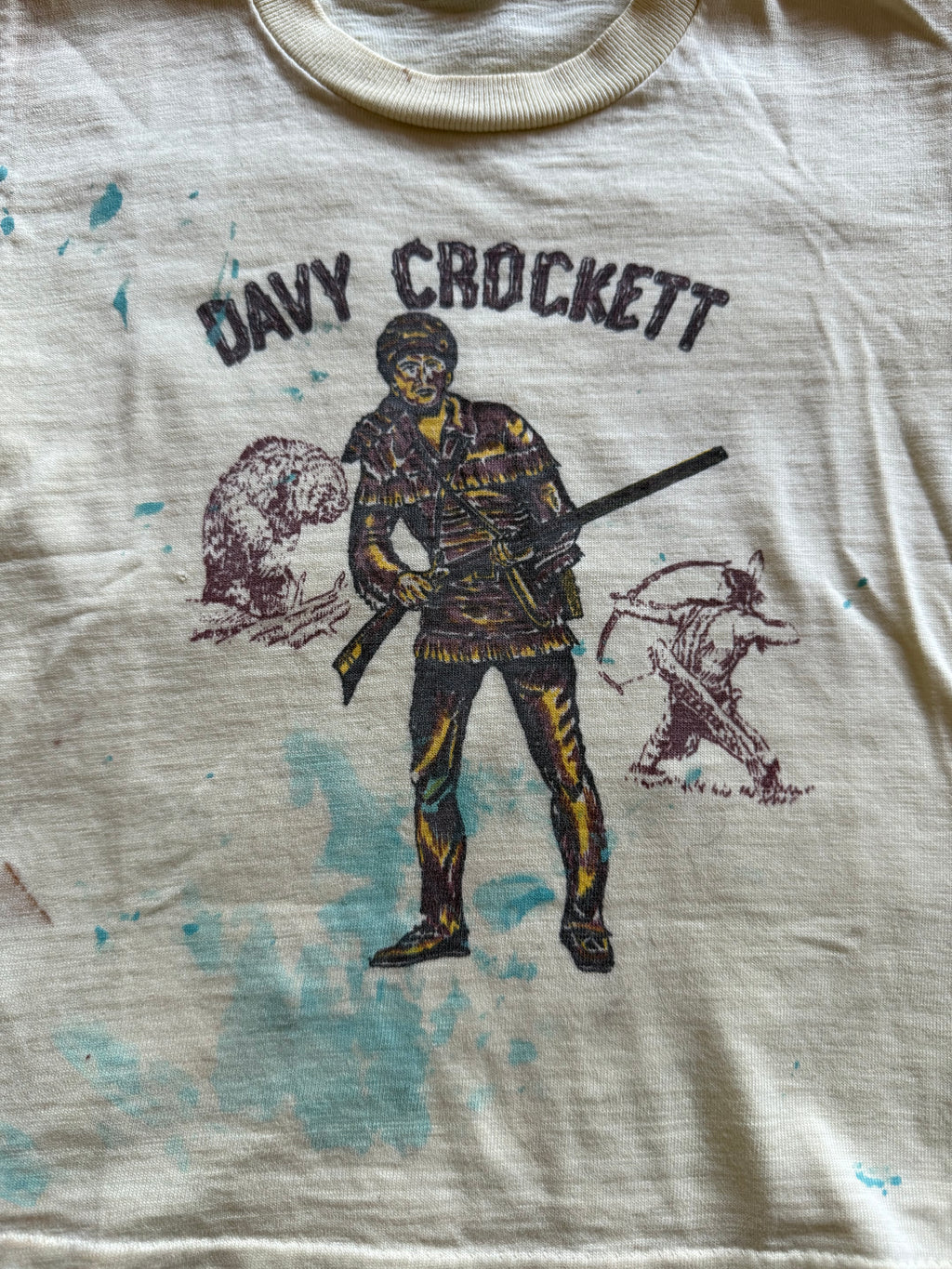 1950s davy crockett tee