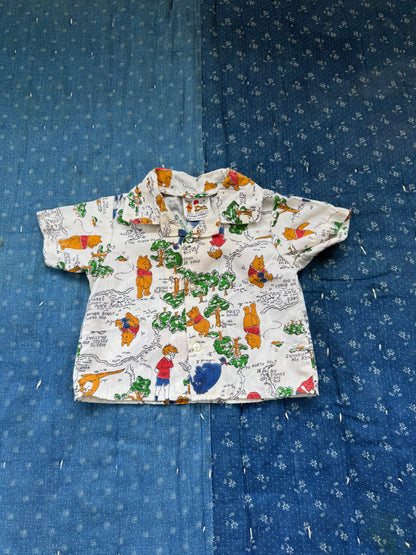 1970s winnie the pooh button down