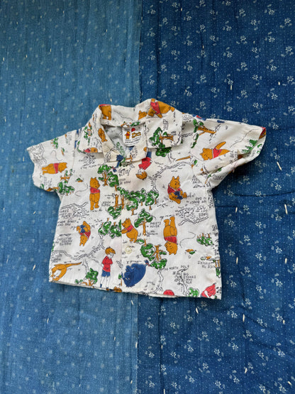 1970s winnie the pooh button down