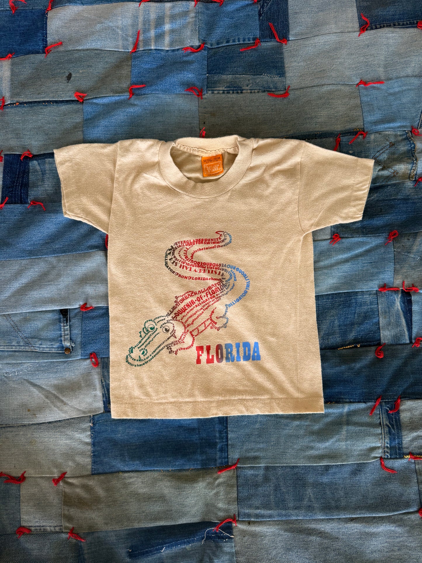 1970s florida alligator souvenir tee