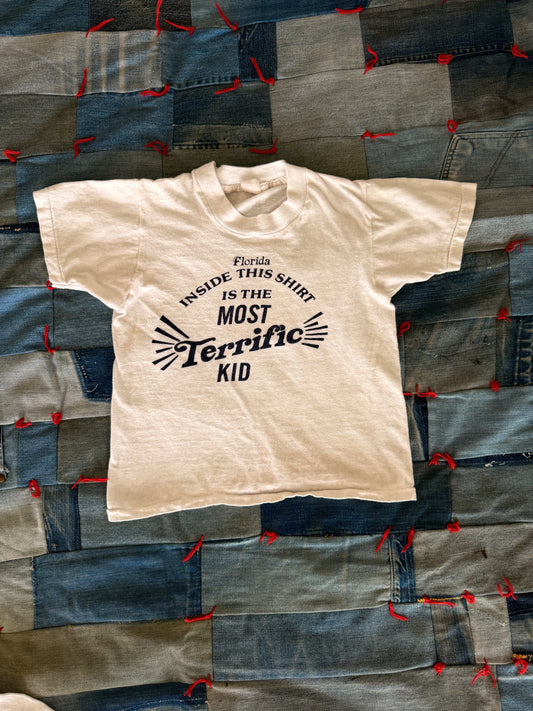 1970s terrific kid florida souvenir tee