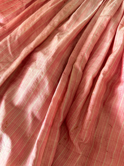 1900s candy striped dress