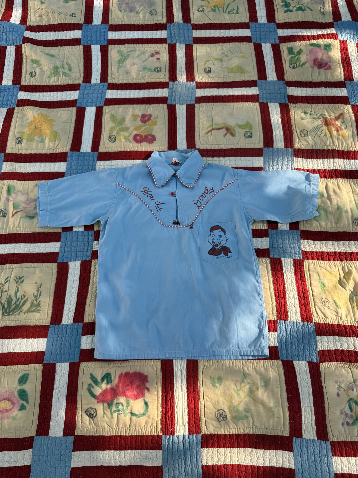 1950s howdy doody shirt